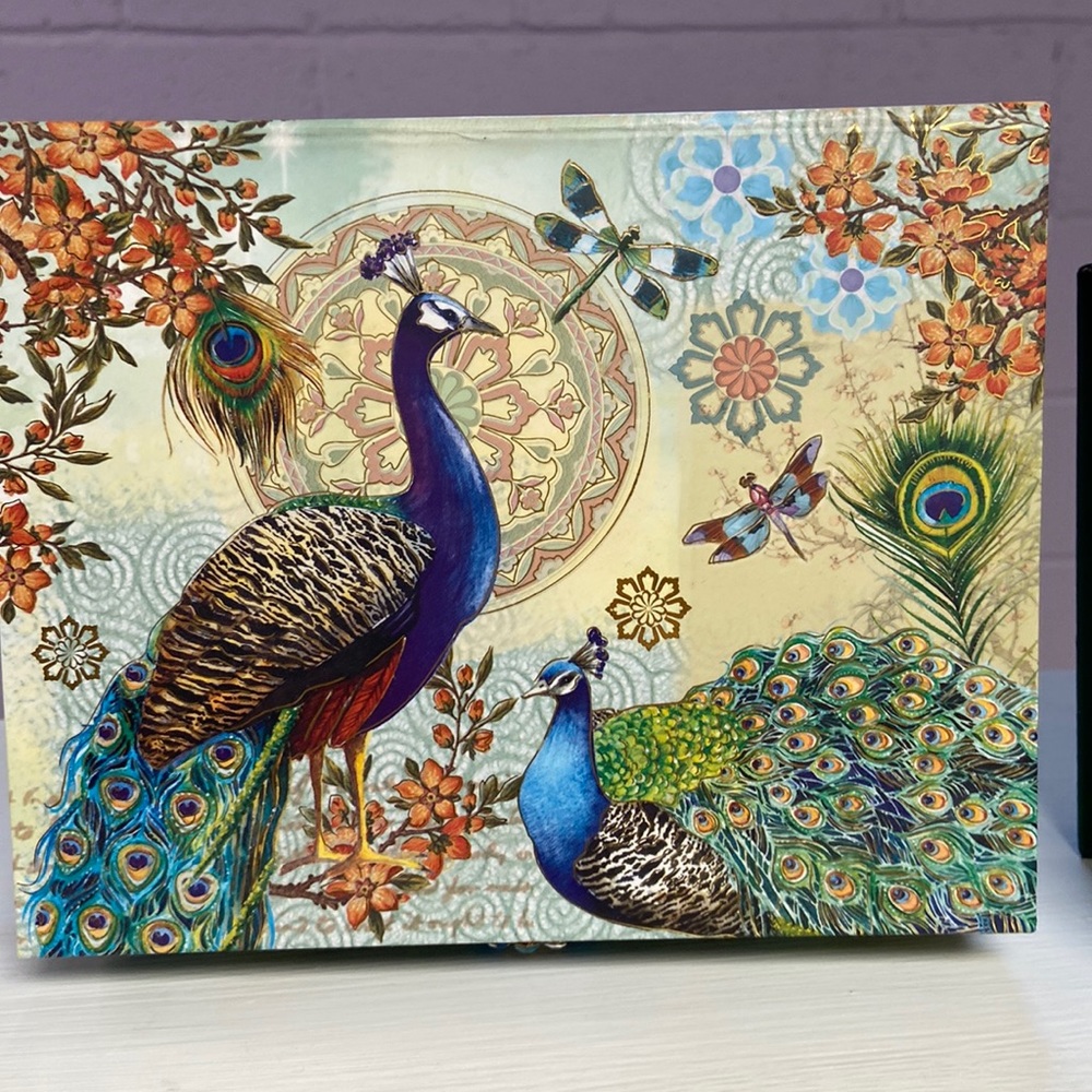 Punch studio peacock box trio